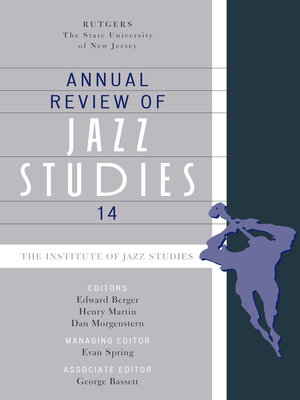 cover image of Annual Review of Jazz Studies